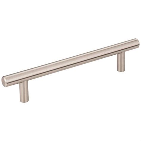 solid steel cabinet bar pull stainless steel home depot|5 inch square cabinet pulls.